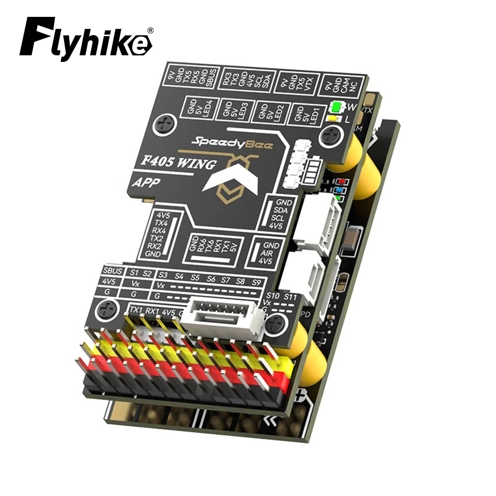 SpeedyBee F405 WING APP FC board, controlador de vuelo icm4268p para RC Airplan modelo de ala fija