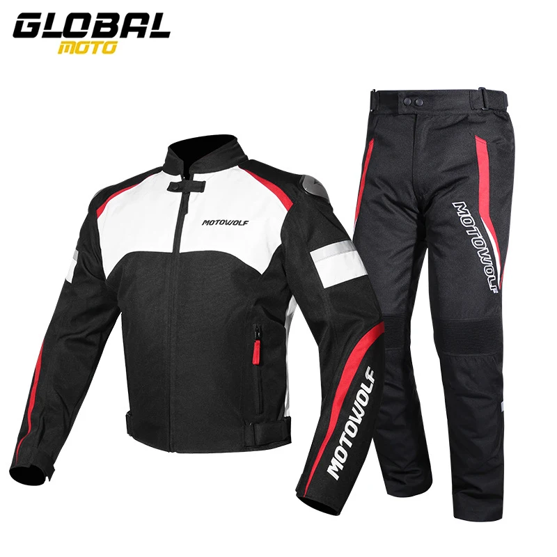 Windproof Motorbike Jacket Wear-resistant And Anti Fall Men's Motocross Jacket Winter Warm Motorcycle Riding Jacket Men