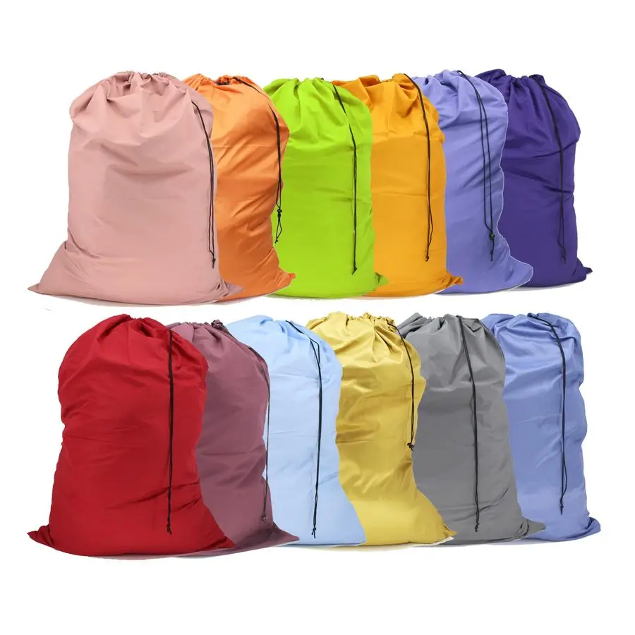 

Large Laundry Bag Travel Laundry Bags with Drawstring Closure Fit a Laundry Basket or Hamper for college dorm and apartment dwel