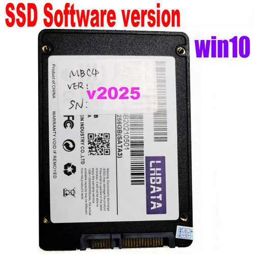 Imagen 2 del producto Software para coches y camiones Mercedes-Benz 09/2025, SSD con Windows 10, Xen-try para MB STAR C4 C5 SD Connect C4 Star Multiplexer, herramienta de diagnóstico OBD Compact 4