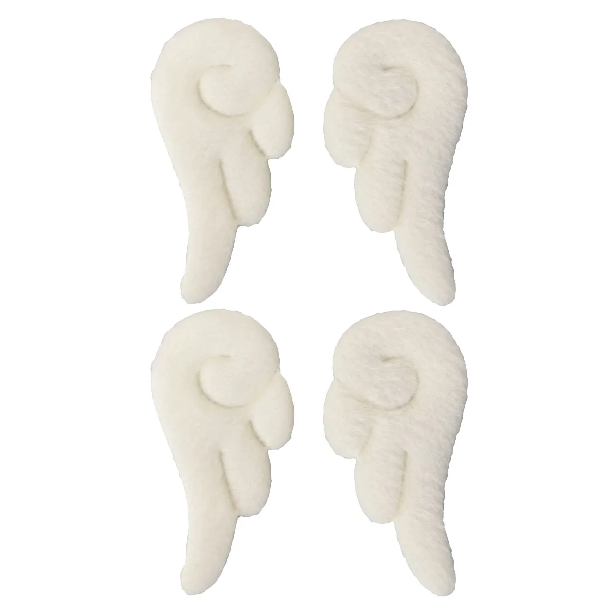 

Angel Wings Hair Clips 2 Pairs Girls Kids Hair Pins Soft Gifts Occasion Fashion Accessories Bright Colors