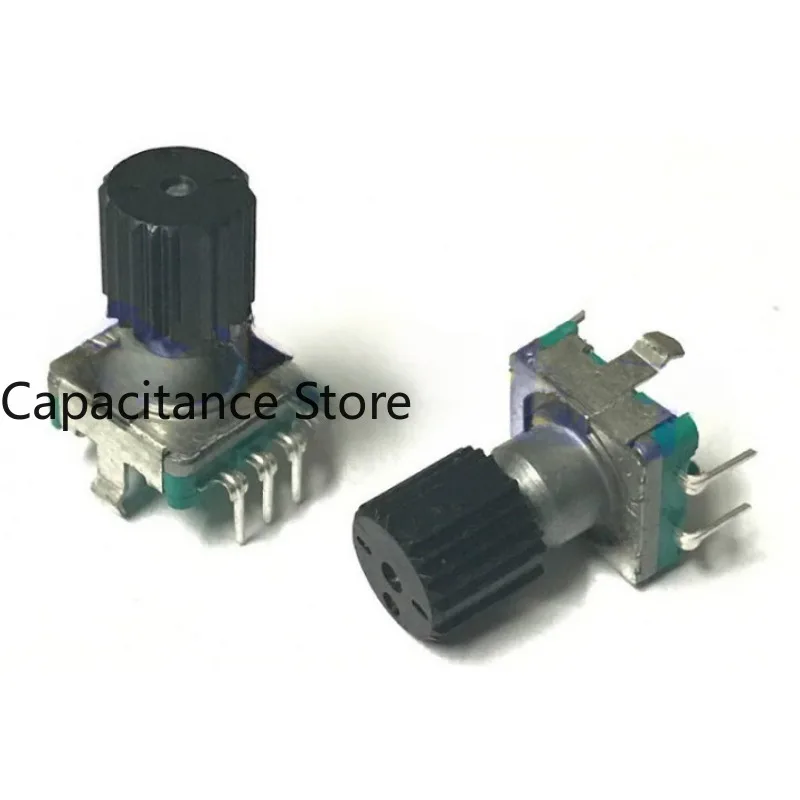 

5PCS Car load CD volume switch, GPS navigation encoder, knob, 360 degree rotation 5 pin potentiometer