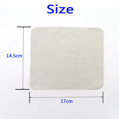 Imagen 2 del producto Paño para lentes de gamuza de microfibra de 17x14,5 cm, limpieza para miopía, gafas de lectura, gafas de sol, cámara, teléfono, limpiador de ordenador (10 uds/20 piezas)
