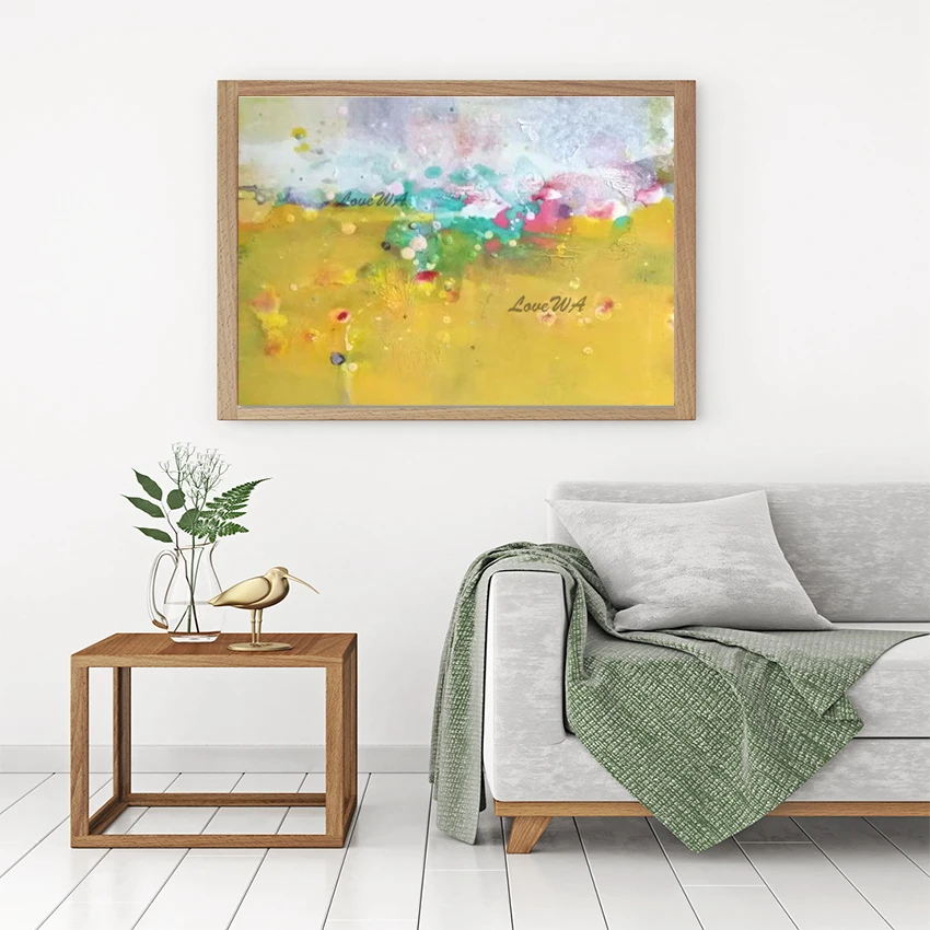 

Абстрактная картина для украшения спальни, картина маслом ручной работы на холсте, текстурированная акриловой живопись, интерьер дома большого размера