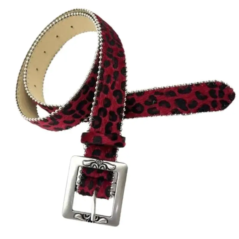 39BD حزام الخصر بإبزيم من البولي يوريثان للنساء وحفلات التخرج وحفلات النادي ملابس غير رسمية مجوهرات الخصر المتقنة #5