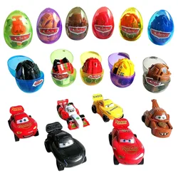 Disney Lightning McQueen Mater animation cartoon deformation toy egg creative personalized car model children's toy set gift