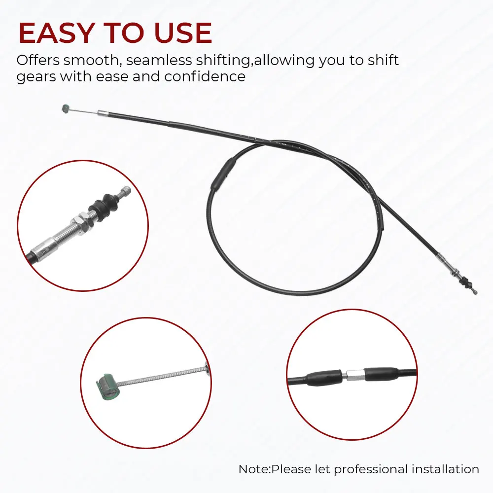 1PC Steel Wire Clutch Cable Line Black For Kawasaki VULCAN 900 VN900 CLASSIC/LT 2006-2018 Motorcycle Accessories view 3