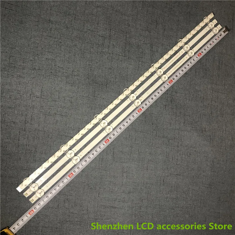 สำหรับ LED32B3060C RH-D32071235-334AS-M 59ซม.7LED 6V 32นิ้วใช้อลูมิเนียม100% ใหม่ LCD TV Backlight บาร์
