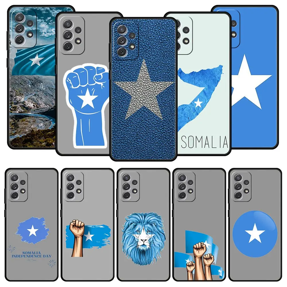 Somali Somalia National Flag Case For Samsung A17 A13 A15 A25 A35 A51 A55 A71 A…