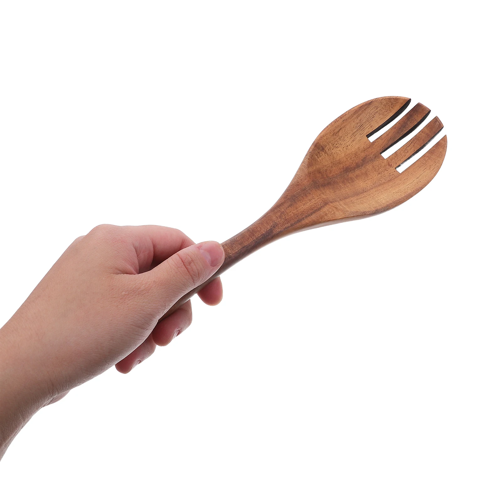 

1 Set Wooden Kitchen Utensils Set Natural Wood Cooking Tools For Nonstick Pots Spatula Ladle Stir Fry Turner Mixing Serving