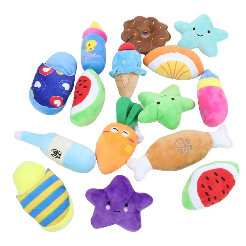 Pet Toys Puppy Plush Dog Puzzle Toys Chihuahua - Toys for Aggressive Chewers Interactive Dog Quack Sound Toy Cleaning Supplies