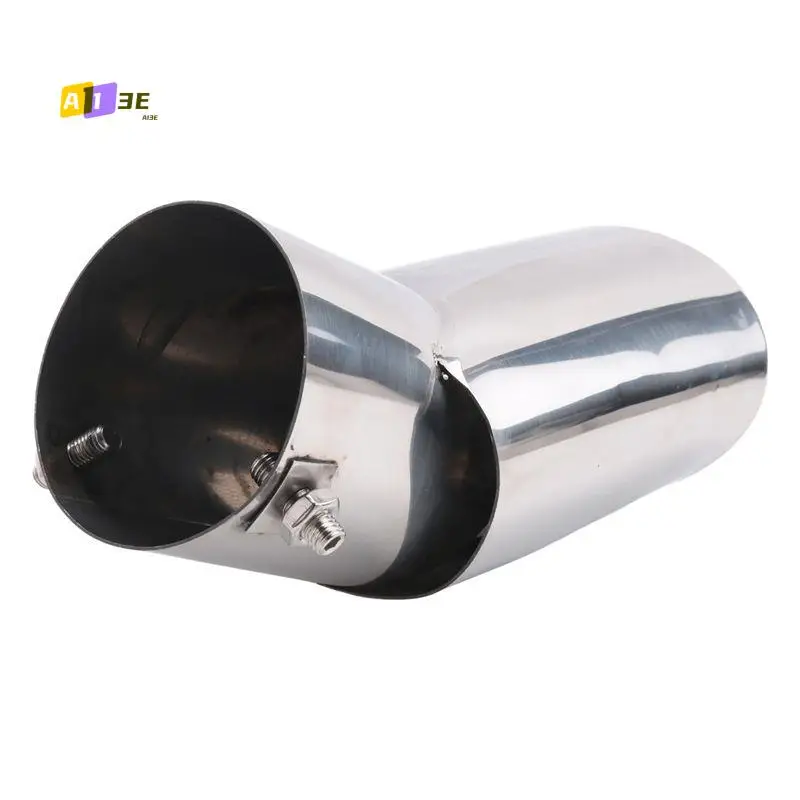 

A03E-Accessories Fit For Crv Cr-V 2012 2013 2014 2015 Exhaust Muffler Tip Pipe Tailpipe Finisher End Trim Stainless Steel