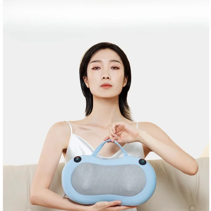 Cervical Massage Instrument Back Waist Kneading Wireless Full Body Massage Pillow