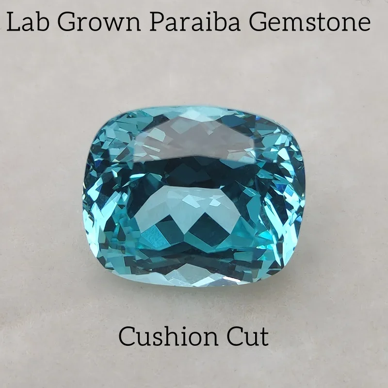 

В лаборатории выращенные драгоценные камни Параиба, сапфировые подвесные бусины для изготовления ювелирных изделий своими руками, материалы для колец, выбор сертификата AGL