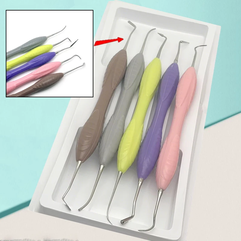 

Dental Resin Filler Silicone Material Kit & Composite Instruments Set for Aesthetic Dental Restoration