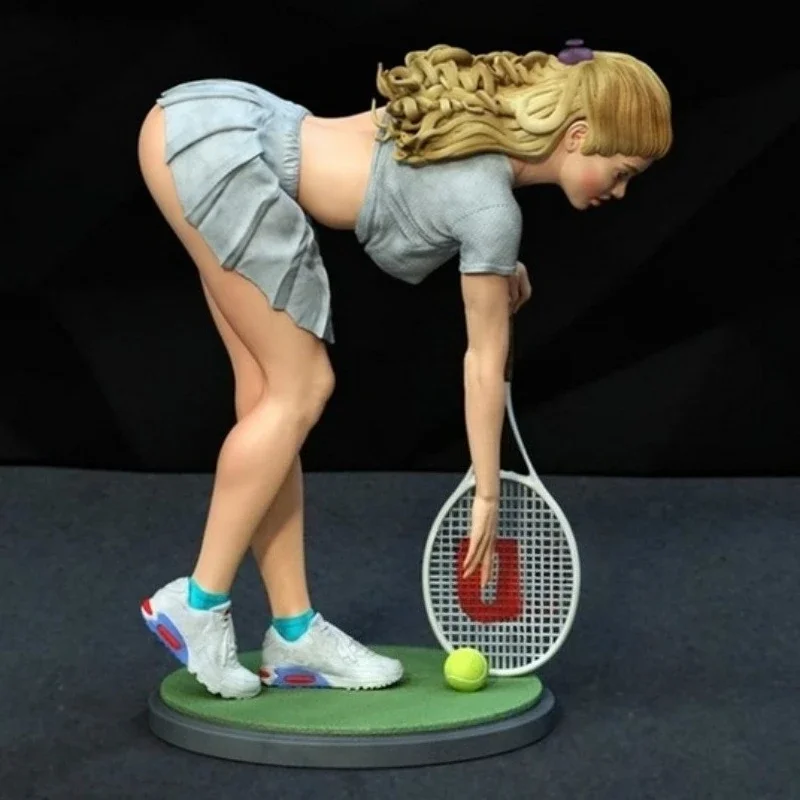 

Масштаб 1/24, литая под давлением фигурка из смолы, модель комплекта, женский теннисист NSFW, хобби, миниатюрные игрушки, разобранная и неокрашенная диорама «сделай сам»