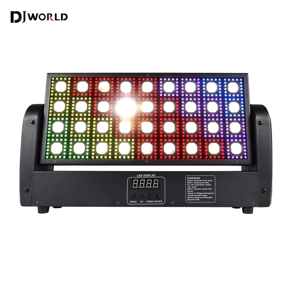 

Светодиодный стробоскоп 36+648P RGB Light 3IN1 Wash Beam Moving Head Light DMX512 Концерт DJ Бар Ночной клуб Вечеринка Сценический эффект освещения