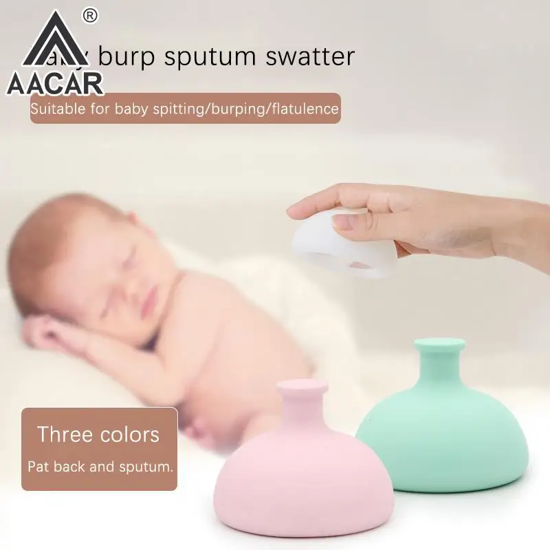 Household Sputum Suction Back Children's Silicone Sputum Cup Baby Belch Cup Palm Chest Percussion Cup Helps To Break Up Mucus