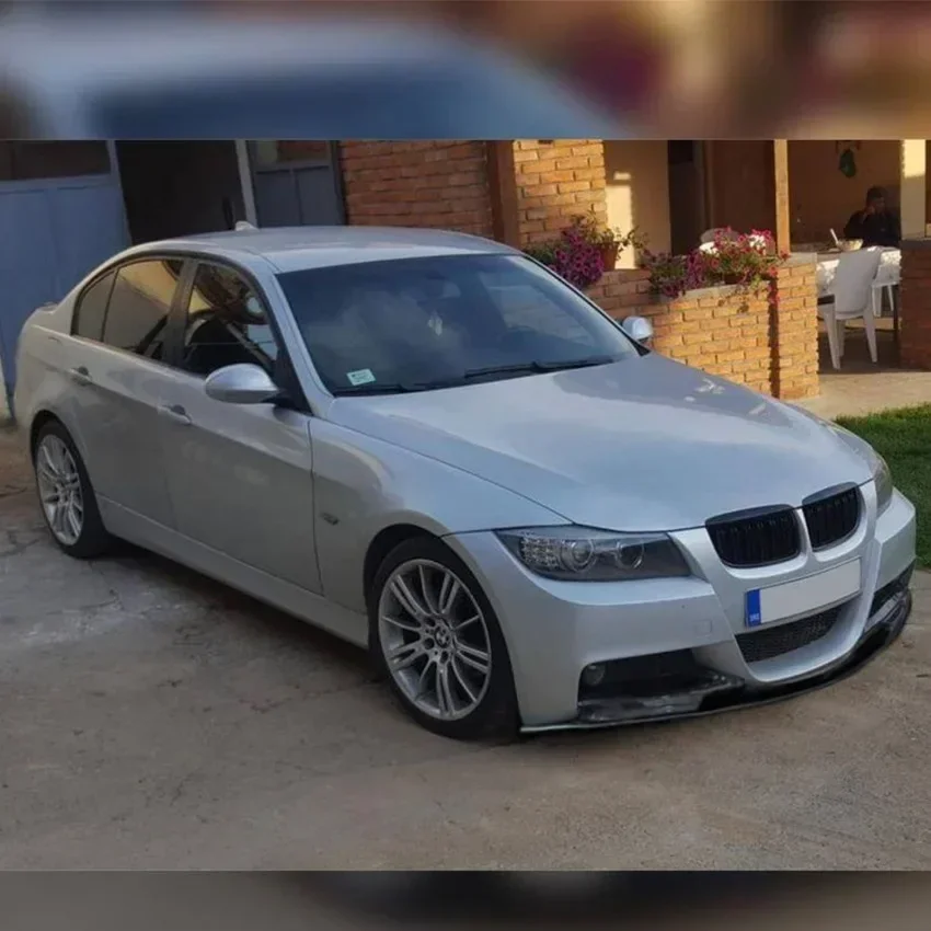 For Bmw 3 Series E90 E91 M-Tech 2005-2008 Sedan 4 Door 320i 330i Auto Parts Car Front Bumper Lip Splitter Body Kits Accessories