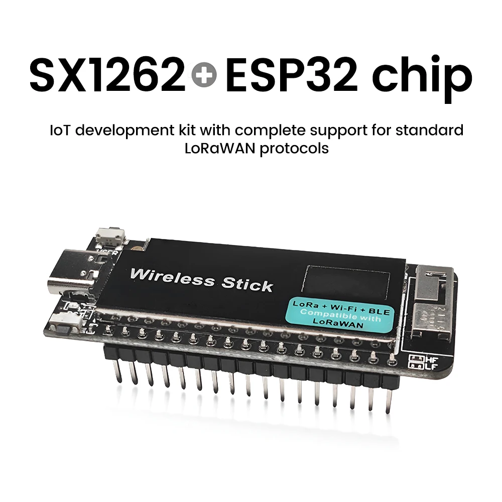 ESP32-S3 wireless stick V3 433-510MHz/863-928MHz LoRa WIFI Bluetooth development board with 0.49-inch OLED screen Type-C