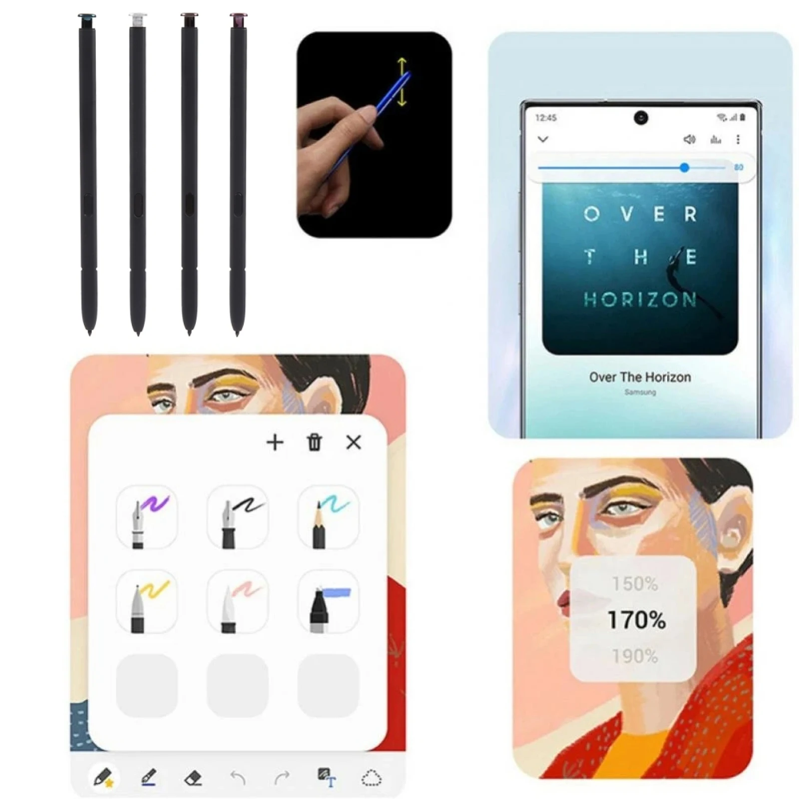 Replacing Touch Pen For Samsung Galaxy S22 Ultra 5G SM-908B Phone Screen Stylus Pencil,  Bluetooth Not Supported image 5