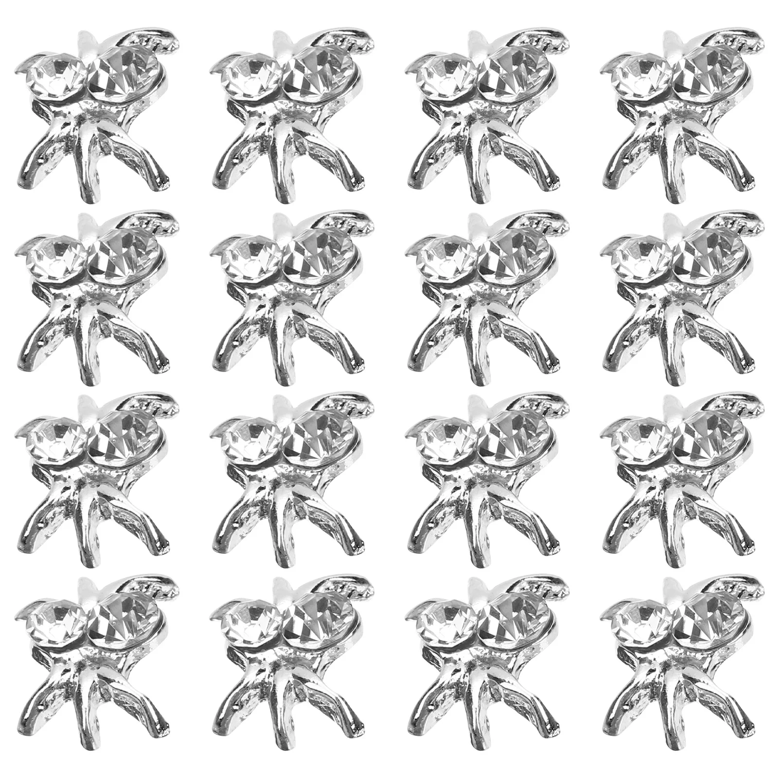 

30Pcs Spider Nail Art Charms Durable Alloy DIY Nail Tips Crafts Halloween Gothic Manicure Accessories Halloween Charms