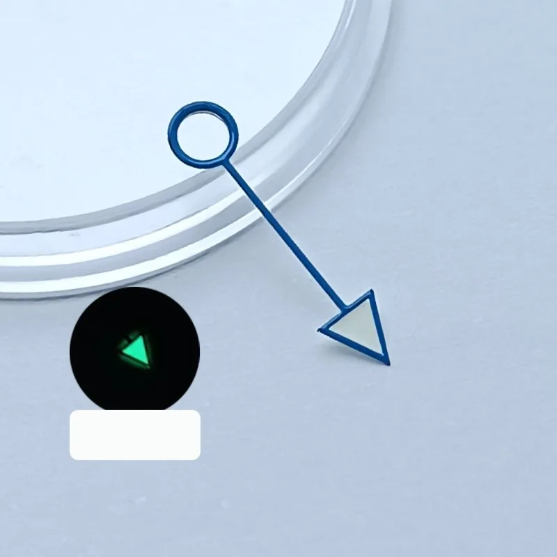 Zegarek pojedynczy wskaźnik akcesoria wskaźnik GMT NH34 ruch zegarek wskazówki akcesoria męskie części do zegarków nowy DIY