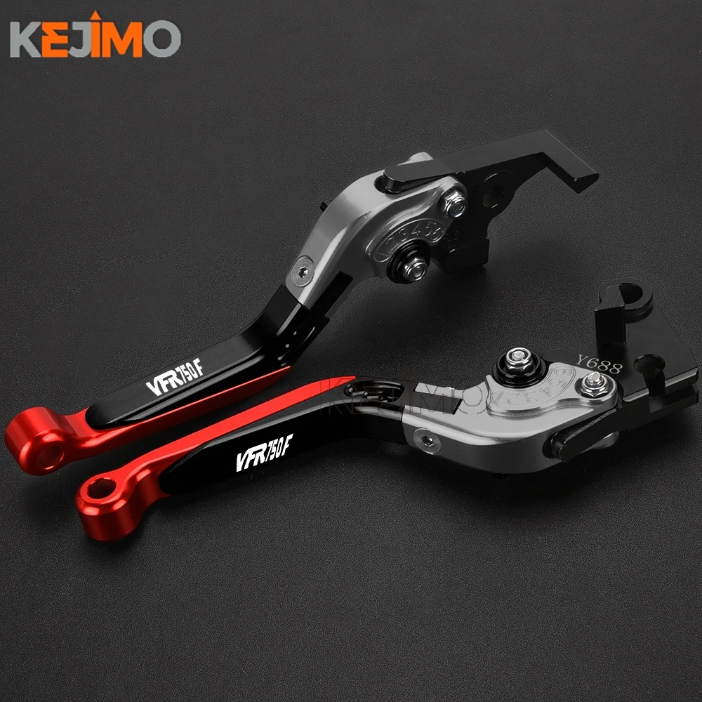 

Adjustable Folding Brake Clutch Levers Extendable FOR HONDA VFR750 VFR 750 F/R/FH/FV VFR750F VFR750R 1986 - 1998 1997 1996 1995