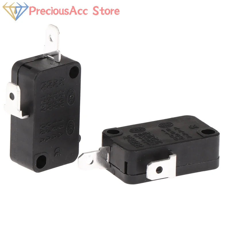 5Pcs -103 Microwave Door Switch 2Pin 16A 250V Safety Control Replacement For Oven Washer Rice Cooker Repair