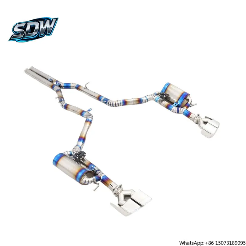 

Высокопроизводительная выхлопная система Catback из титанового сплава с клапанами для GLS, CLA200, CLA250, CLS350, CLS450, GT, C63, E63, GLC63