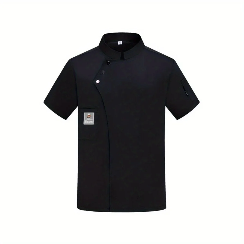 Chef Uniform Restaurant Cafeteria Back Kitchen Breathable Mesh Chef Work Uniform For Men And Women