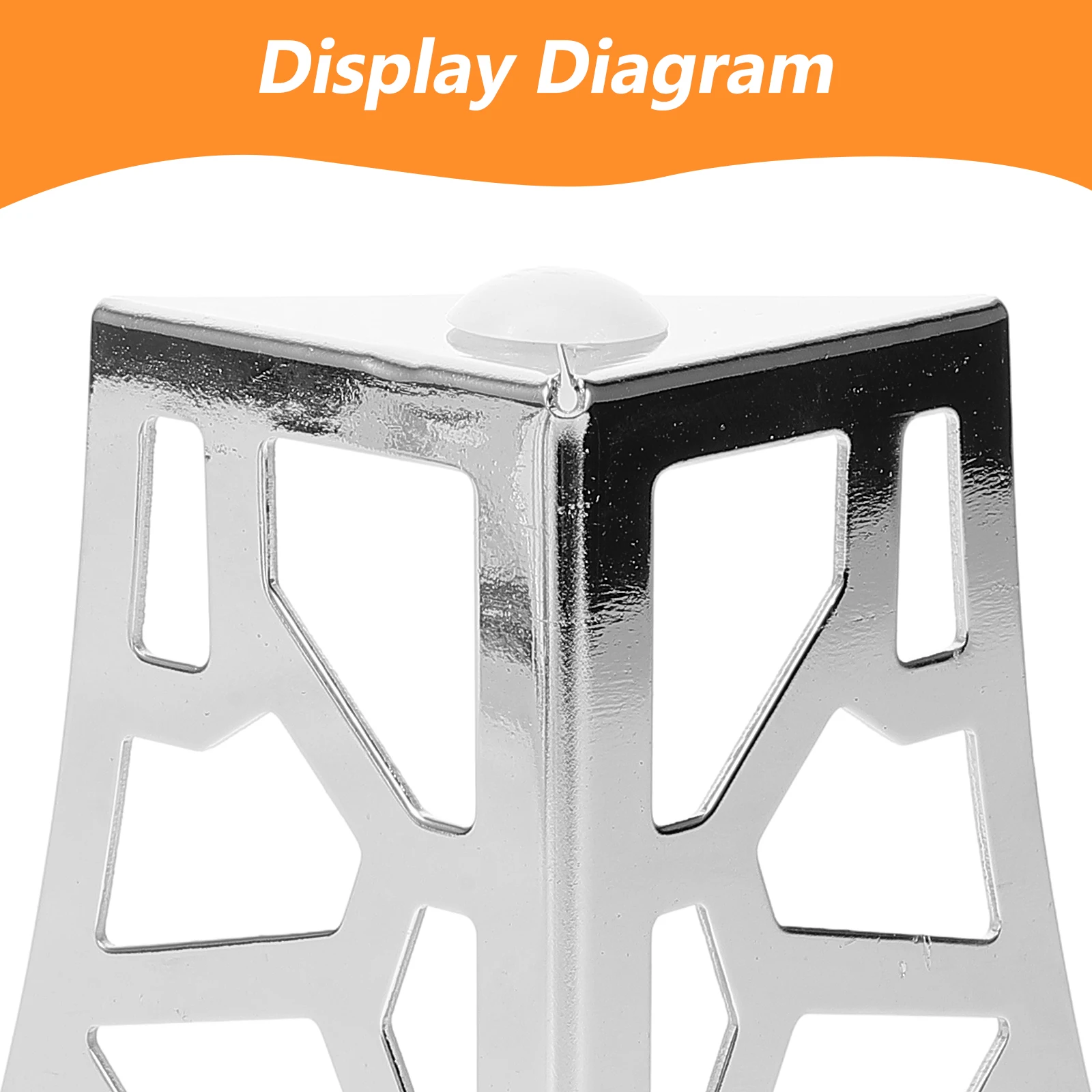 

4 Pcs Pattern Couch Legs Metal Furniture Legs Feet for Sofa Dresser Table Sturdy Base Replacement