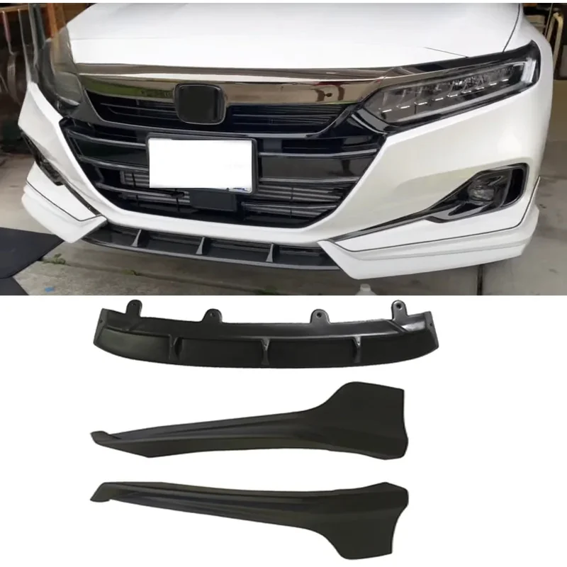 

For Accord 10th Generation 2018-2022 Front Lip Rear Diffuser Lip Side Skirts Car Body Kits ABS Material Exterior Parts