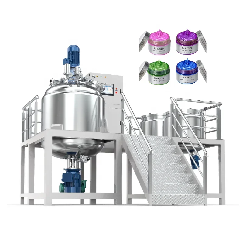 High Shear Vacuum Emulsifying Machine Cream Ointment Lotion Mixer Cosmetics Homogenizer Mixing machine