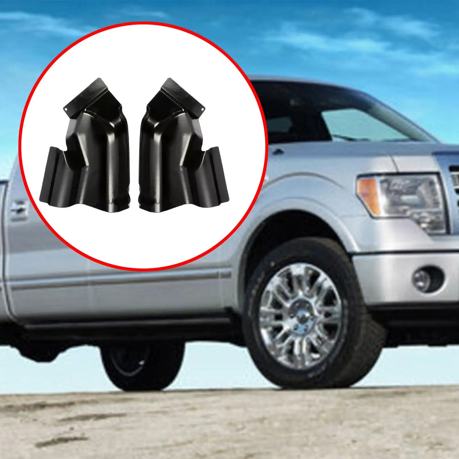 غطاء زاوية كابينة السيارة سهل التركيب ملحقات إصلاح السيارات الاحترافية لاستبدال فورد F-150 2004-2008 4 أبواب