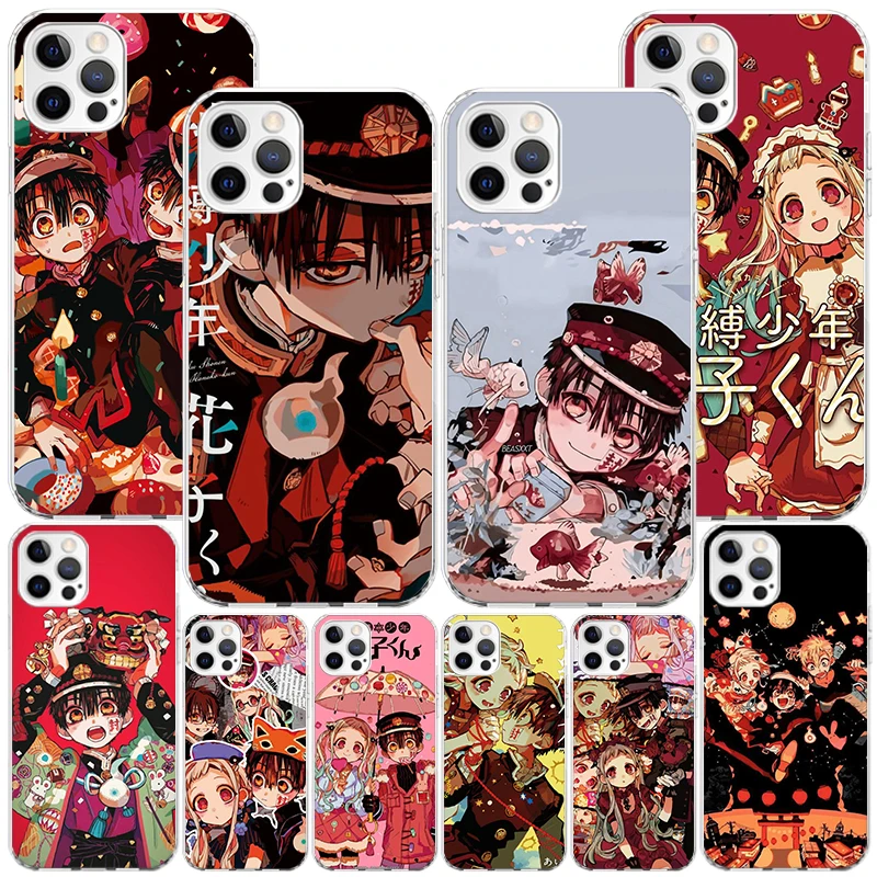 Toilet Bound Hanako Kun Anime Phone Case For iPhone 16 Pro Max 15 + 14 Plus 11 12 13 Mini Xs X XR 7 8 SE Personalized Gift Print