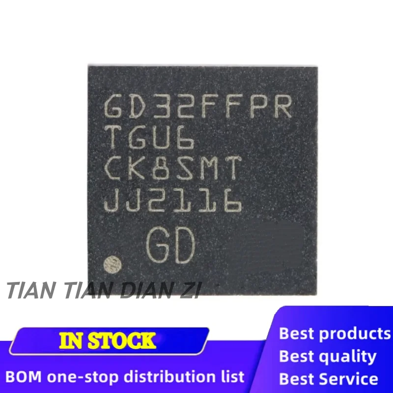 5pcs/lot GD32FFPRTGU6 QFN-36 ic chips in stock