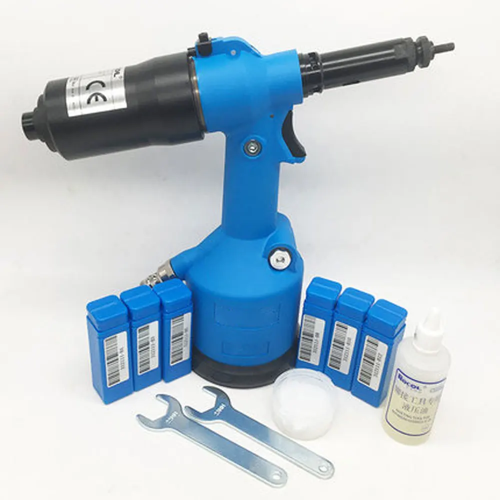 

Industrial Pneumatic Riveter Automatic Rivet Nut Gun Tool Setting Kit Riveting Metric M3 M4 M5 M6 M8 M10 M12