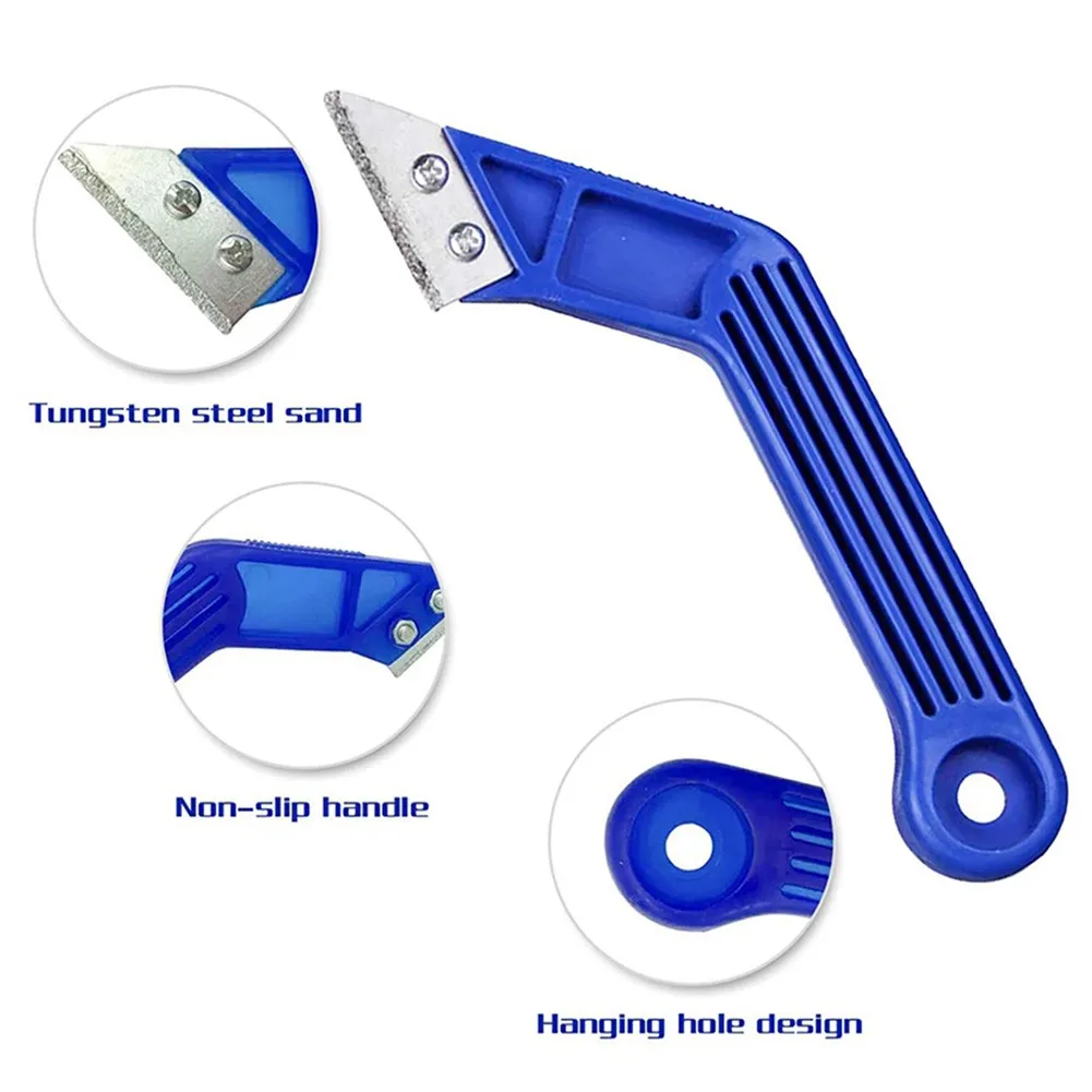 Imagem -02 - Lâmina de Carboneto de Tungstênio para Cerâmica Gap Grout Joint Cleaner Limpeza de Parede e Piso Raspador de Tinta Cor Aleatória