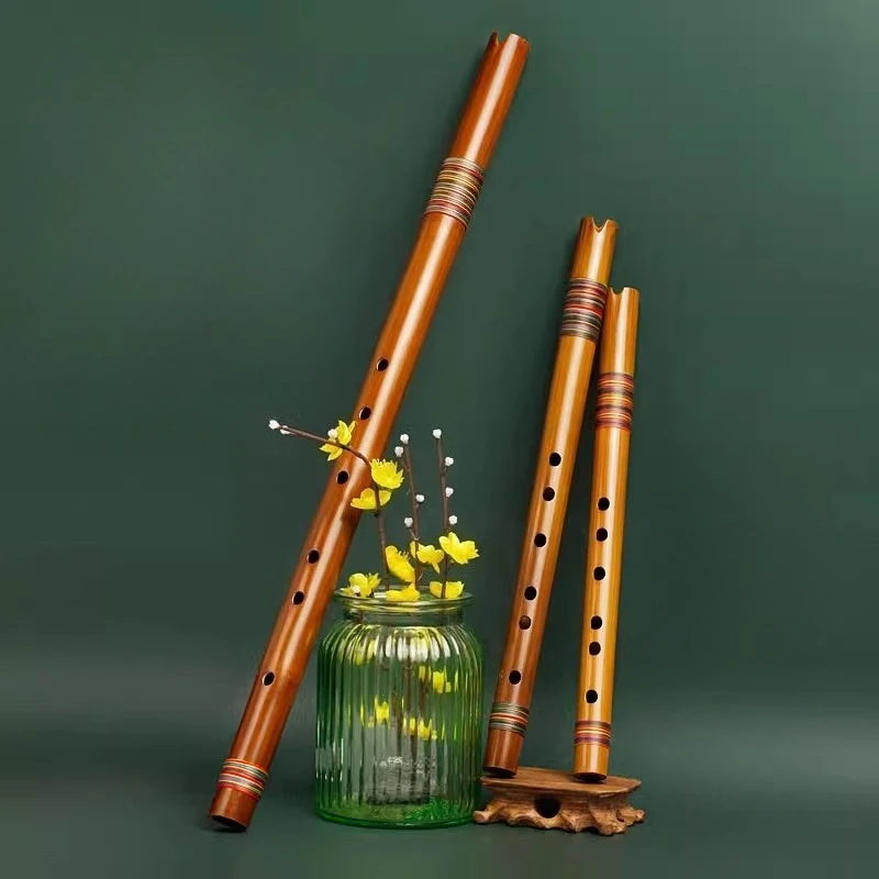 Professional Quena Flute G/C/A Key Vertical Blowing Flute Beginner Adult Playing Woodwind Instruments Native American Recorder