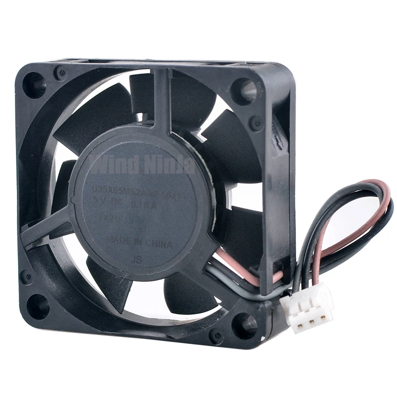 (2pcs) U35X05MS2AA7-56J14 3510 Micro Axial Cooling Fan 35x35x10mm DC5V 0.18A 3-Pin Mini Fan for Mini Projector