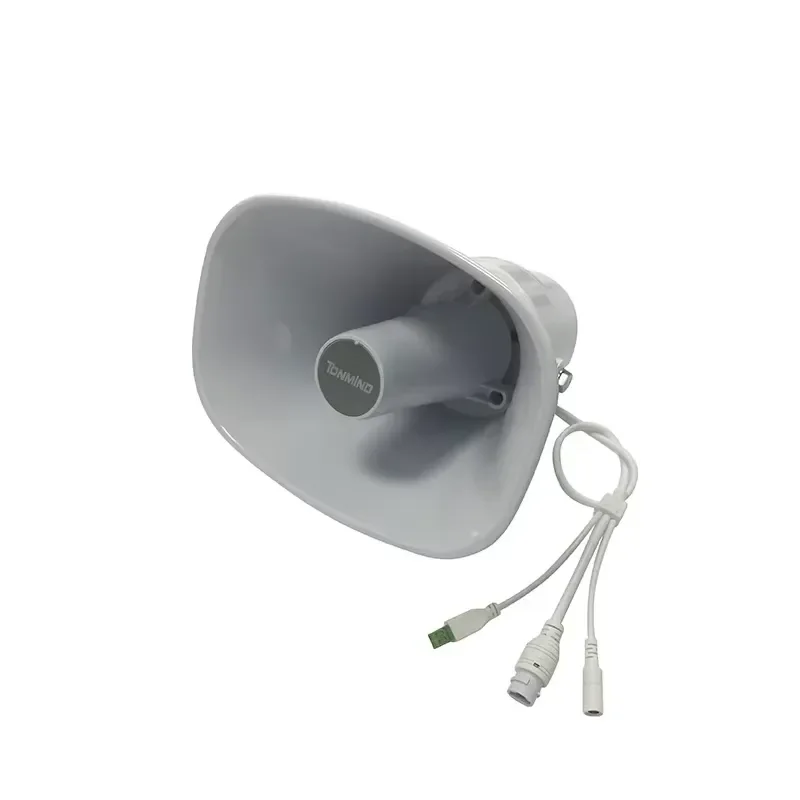 for Tonmind SIP-S21T ONVIF IP Paging Horn with Built-in Microphone for Commercial PA System Network Speaker