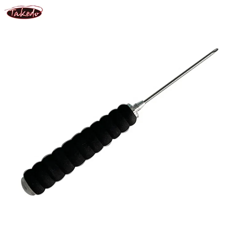 TAKEDO 22CM 35G Fish Deflating Needle Reducing Air Pressure Tool Fish Maw Needle Awl Deep Sea Fishing Gear Lure Accessories