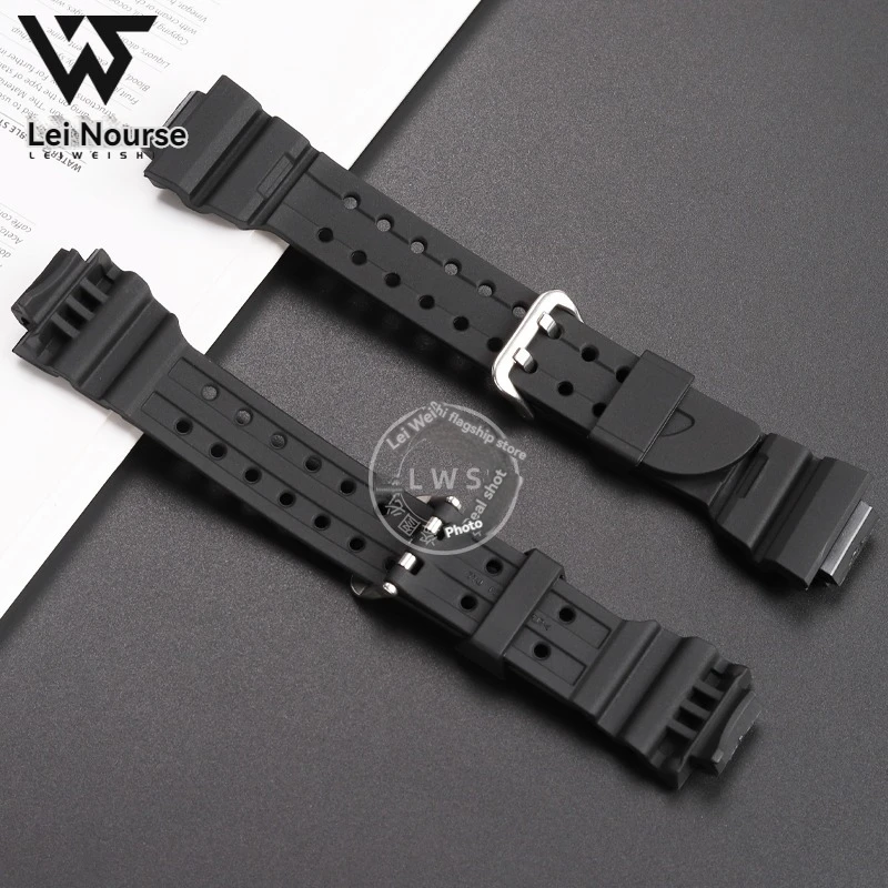 For Casio GWF-1000 5th Generation Frogman Series GWF1000 Soft Silicone Waterproof Watchband Watch Strap Wreplacement Wristband