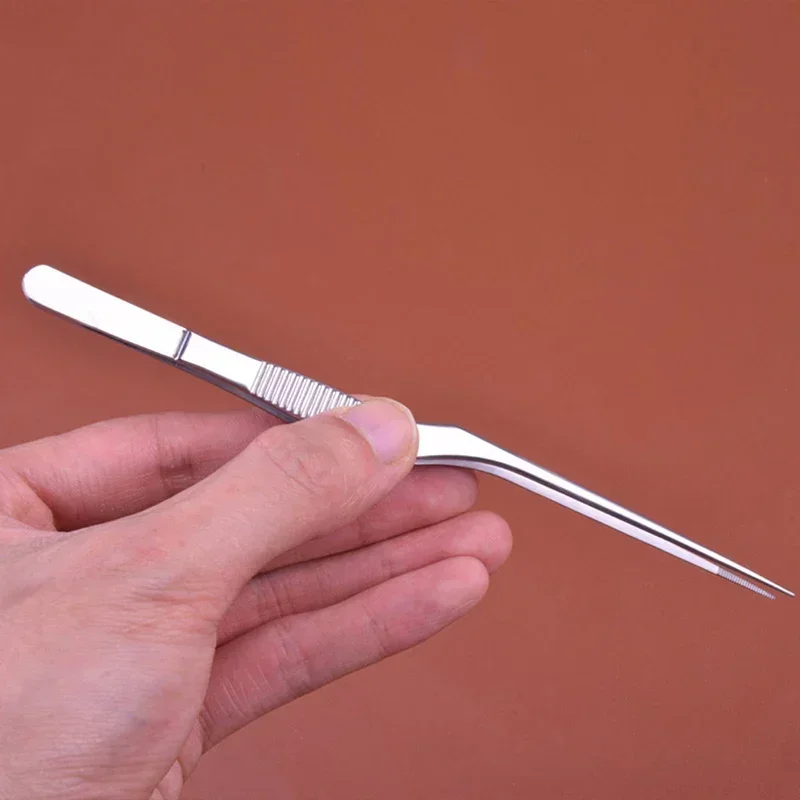Removal Forceps Angled Clamp Nasal Tool Curved Earwax Tweezers Clip Eyelash Remover Cleaner Tweezer Ear Nose Earpick Wax
