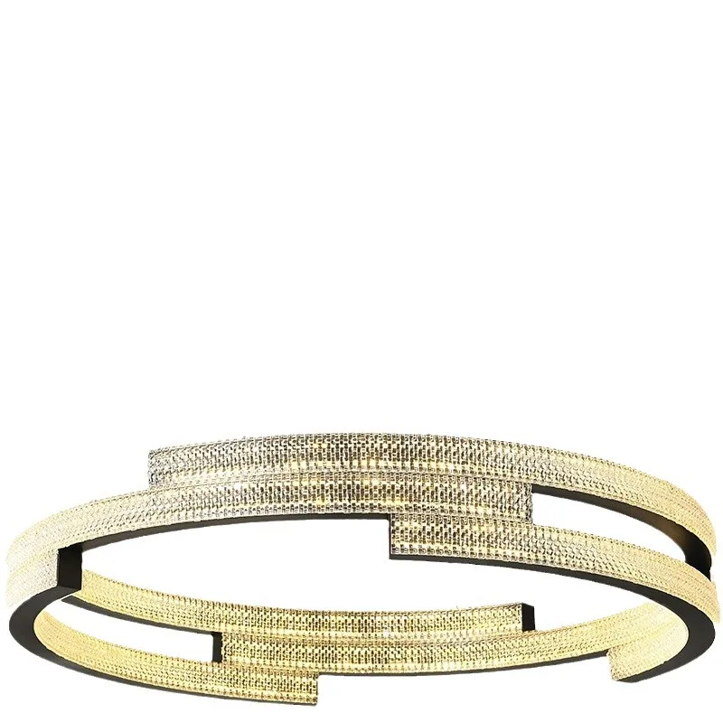 Chandelier bedroom creative personality simple, restaurant main lamp high-end crystal lamp