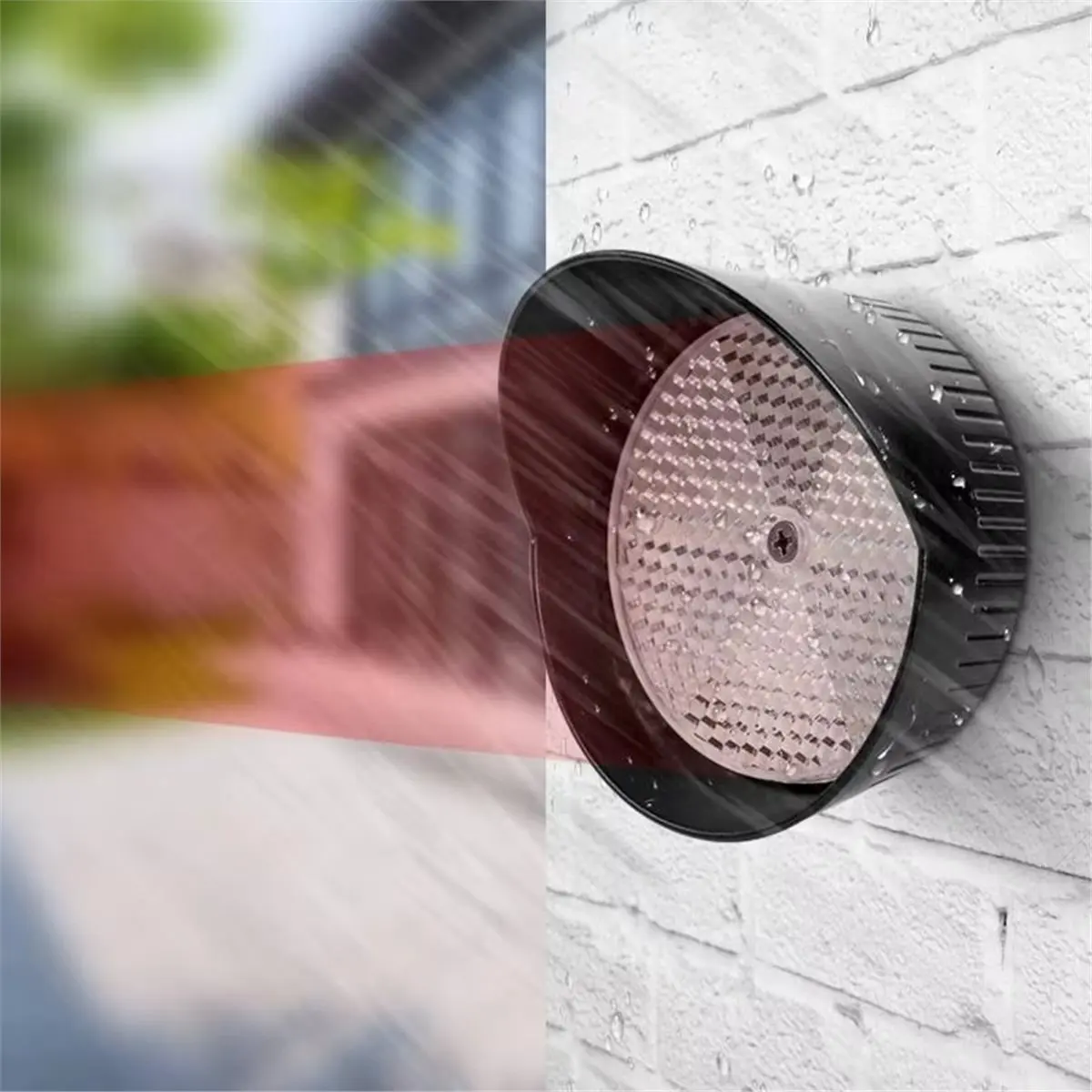 fitfit 7m Photocellule infrarouge réfléchissante pour ouvre-porte de garage coulissant, interrupteur