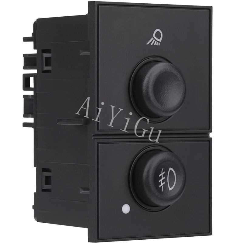 AiYiGu Cargo Fog Light Switch 15143597 Compatible with 03-07 Chevy Tahoe Suburban Silverado Cadillac Escalade GMC Yukon Sierra