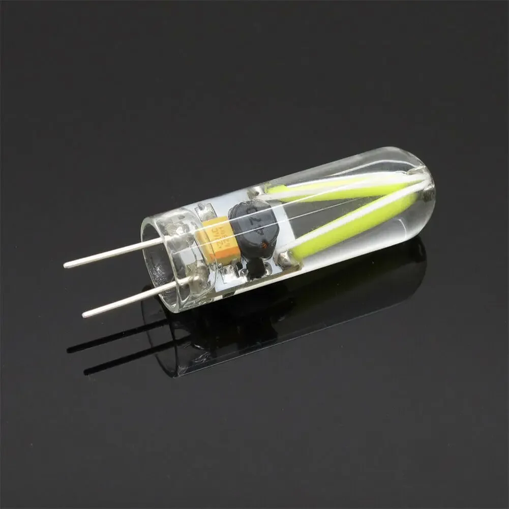 Ampoule à Filament LED COB Mini G4 5X AC/DC 12V 3W, remplace les Lampes en Verre Halogène 15W pour la Maison, le Salon, Remplace le Lustre Halogène