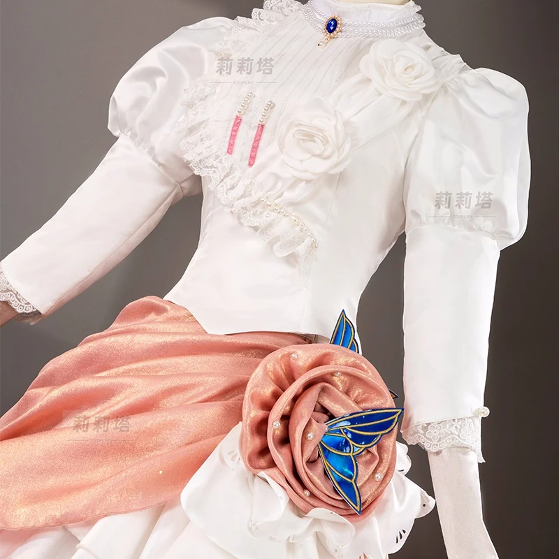 Isolde Cosplay Costume Game Reverse:1999 Anime Women Sweet  Dress Hat Isolde Role Play Clothing Halloween Party Suit 2025 New view 5